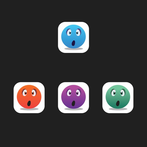 Simple Emoji Smiley Face Icon