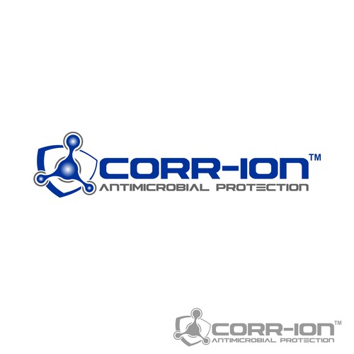 Bold Logo Concept for "CORR-ION"