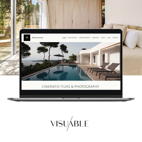 Squarespace Website for an Architectural Photographer