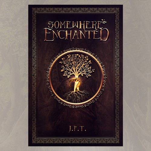 Book cover design for a fantasy book 