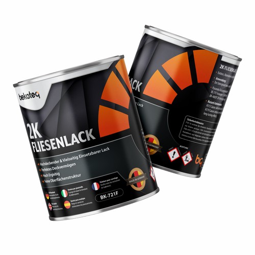 BEKATEQ - 2K FLIESENLACK LABEL