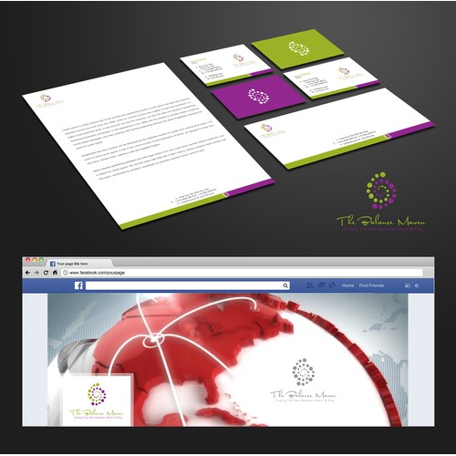 Creative a captivating logo suite for The Balance Maven