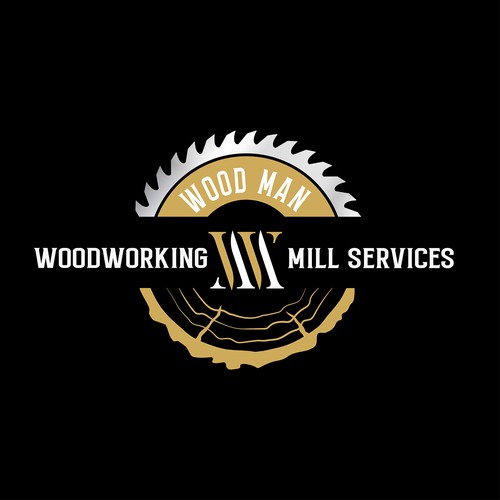 Wood working logo