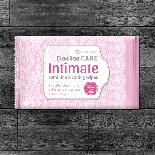 Antibacterial intimate Doctor Care wet wipes 