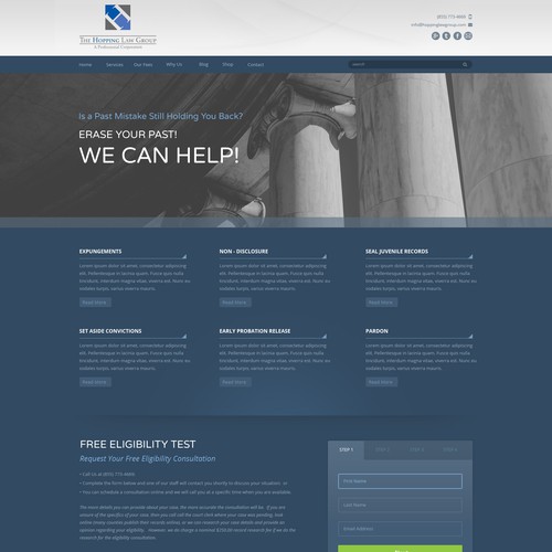 Law Firm Landing Page