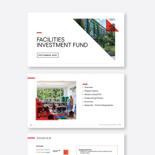 Facilities Investment Fund Presentation dessign