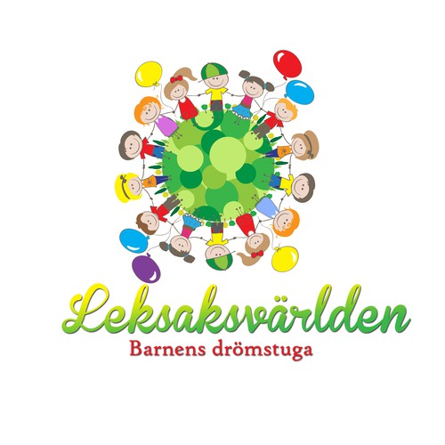 Create a logo that capture kids for a toystore