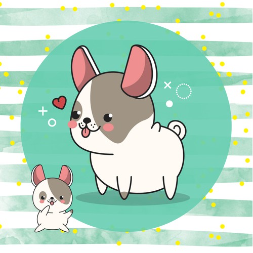 Frenchie Mascot Example