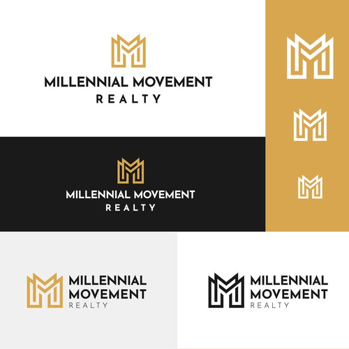 Monogram Logo for a Real Estate Company