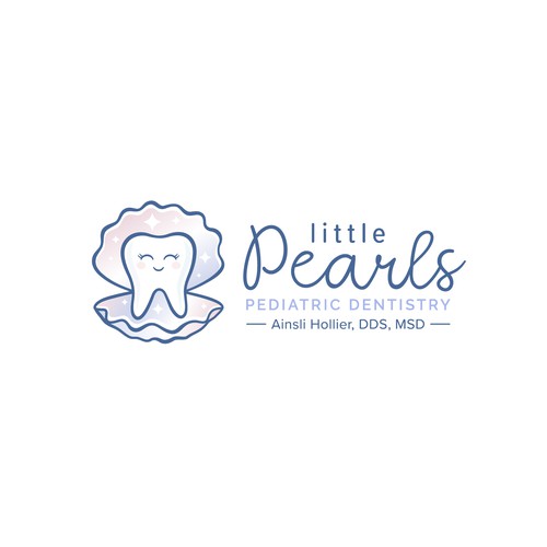 Cute logo for a pediatric dentist