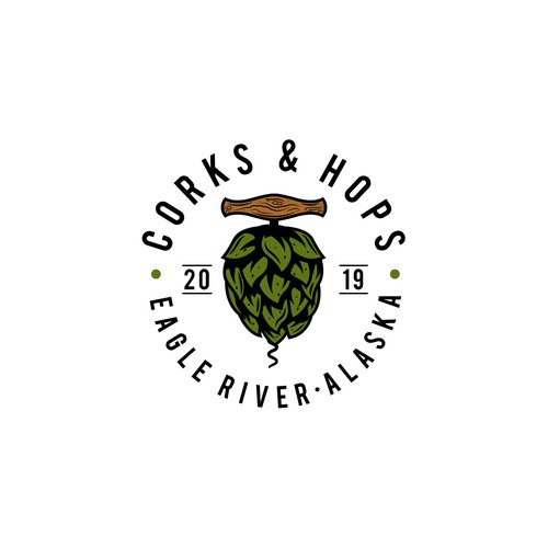 Corks & hops. bar