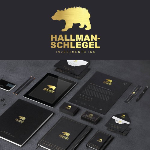 Logo concept for Hallman-Schlegel investment inc