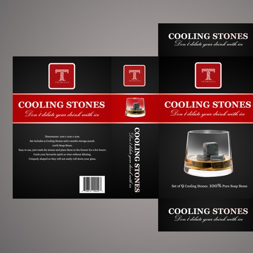 Cooling Stones Packaging