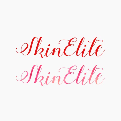 Femine logo type for a skin care company