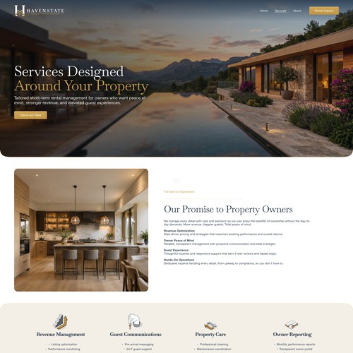 Vacation Property Home Management 