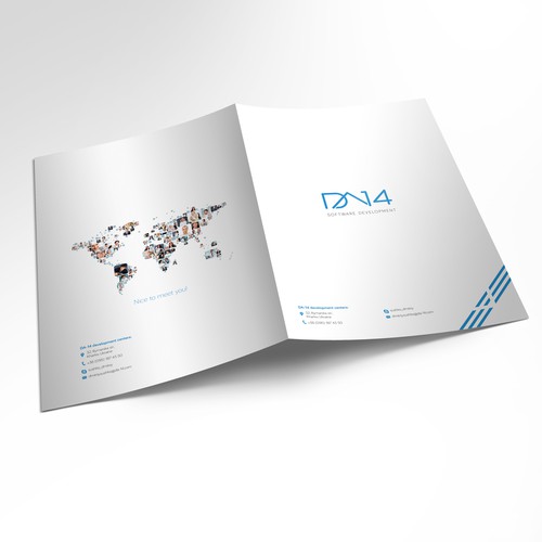 Brochure for software development company