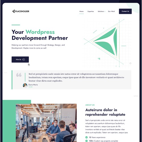 WordPress Design template