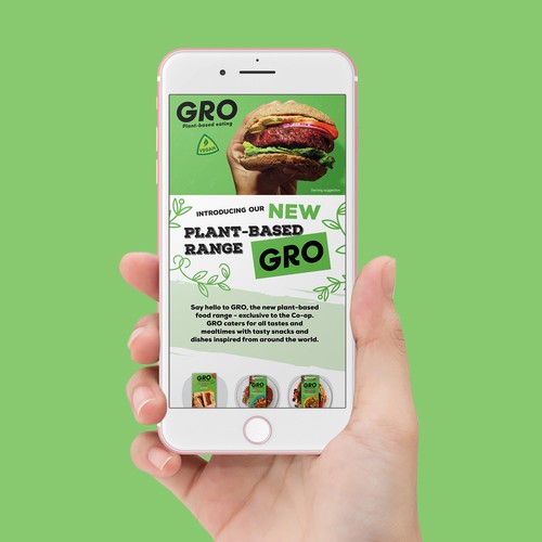 Co-op Vegan Gro Email