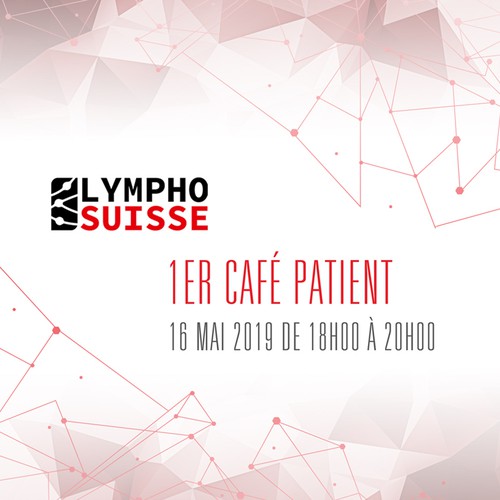 Invitation design for Lympho Suisse