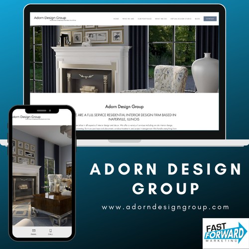 Squarespace Website for Interior Designer