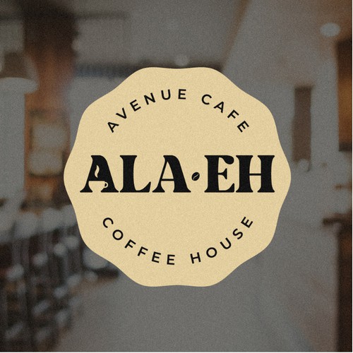 Ala-Eh Avenue Cafe & Coffee House | Logo Design