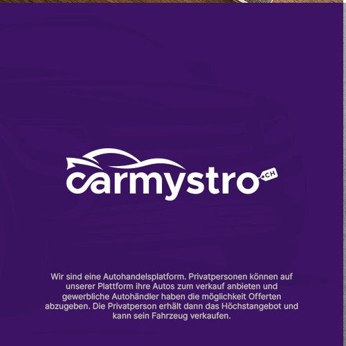 Logo for car trading platform