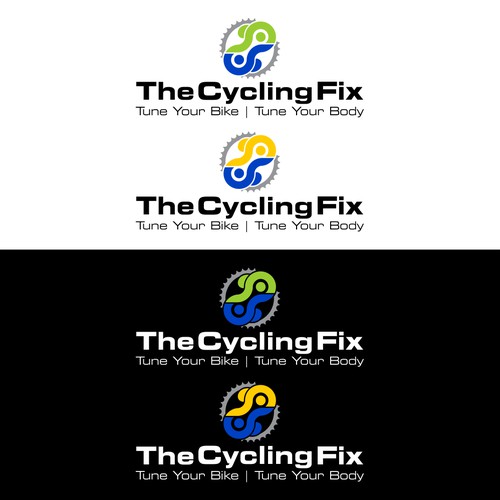 Logo for "THE CYCLING FIX"