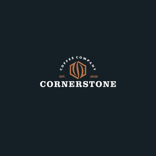 Logo concept for Cornerstone Coffee Company