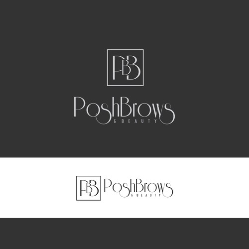 logo Posh Brows & Beauty