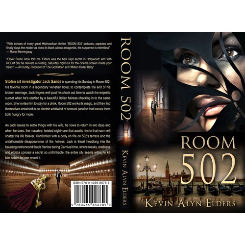 .Cover for mystery/thriller ROOM 502