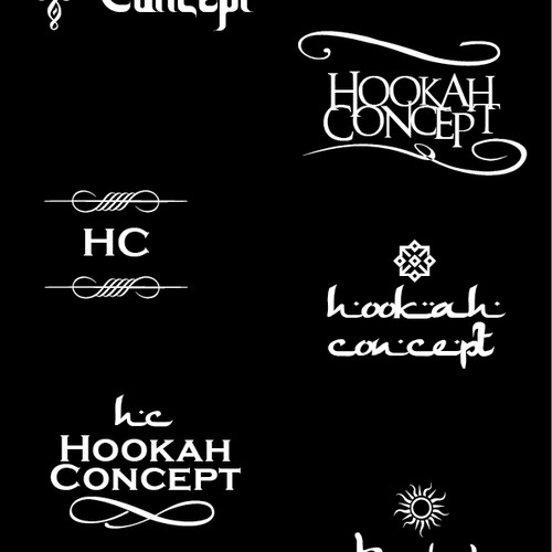 Nouveau projet dans la catégorie logo pourHC Hookah Concept