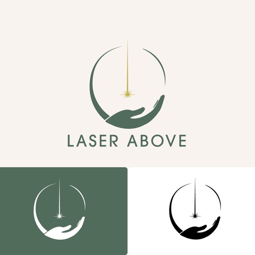 Laser Above Logo