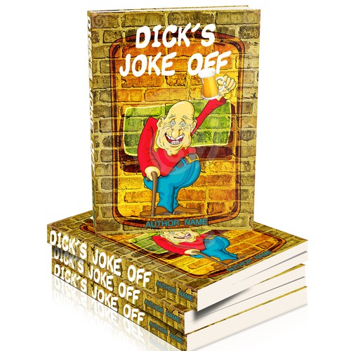 Dick's Joke Off needs a new book or magazine cover