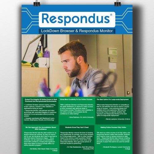 Flyer Entry for Respondus Systems