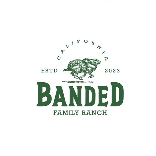 Classic logo for a farm