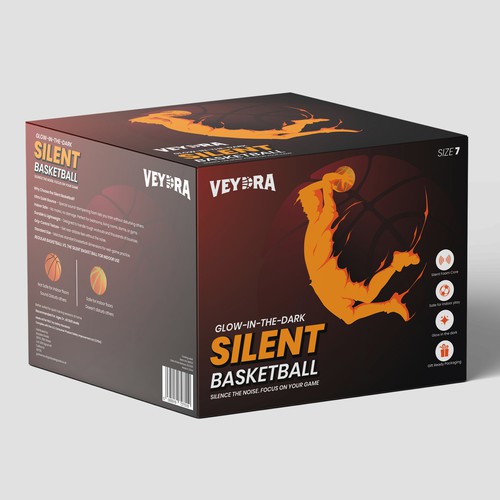 Silent Basketball Packaging Design