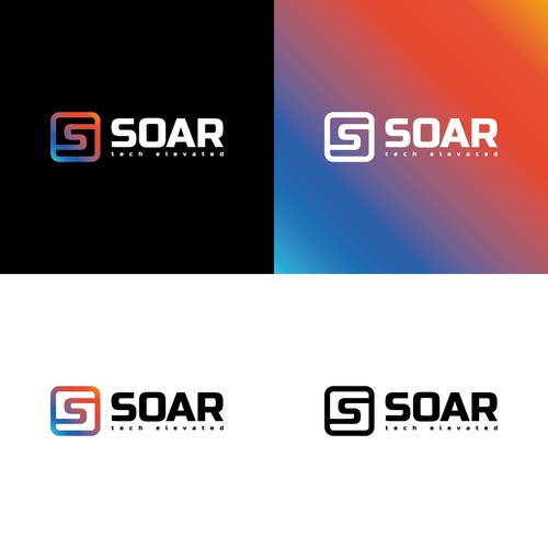 Gradient Logo for Soar Tech Elevated