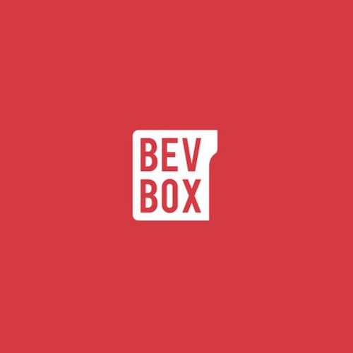 Simple Square Design for BevBox, a young wine & spirits online shop