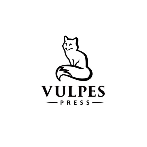 Create a classic publishing logo for Vulpes Press