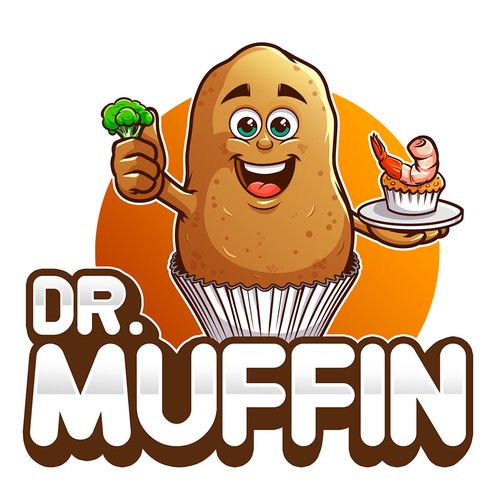 logo created for Dr. Muffin