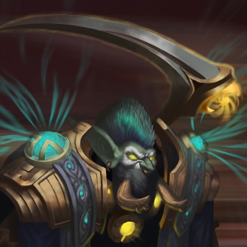 World of Warcraft character illustration