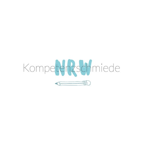 Logo designed to Kompetenzchmiede NRW