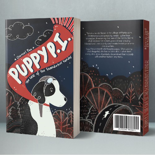 "Puppy P.I." - Mystery Book Cover