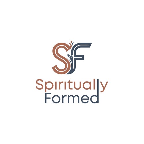 Clean, minimal logo for Christian Spiritual Formation brand