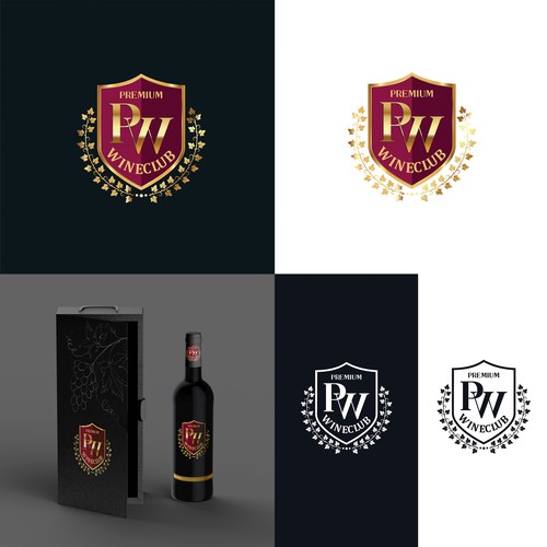 Logo for a wine brand.