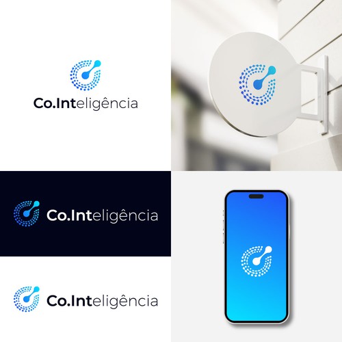 Co.Inteligência Logo for an AI Consultancy Company