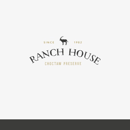 Create a cattle brand type logo for a fine dining restaurant