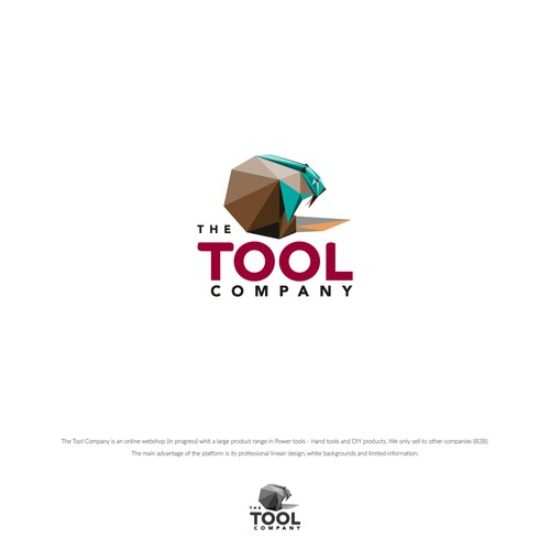 Logo concept for tool company