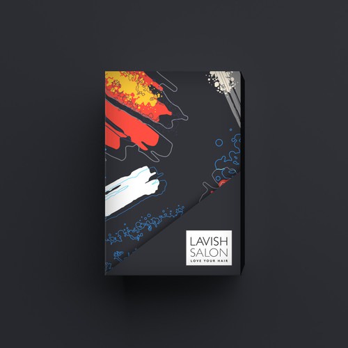 Box design for cosmetic salon