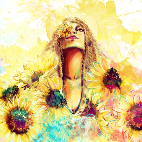 Artistic facebook cover - Mama J #2